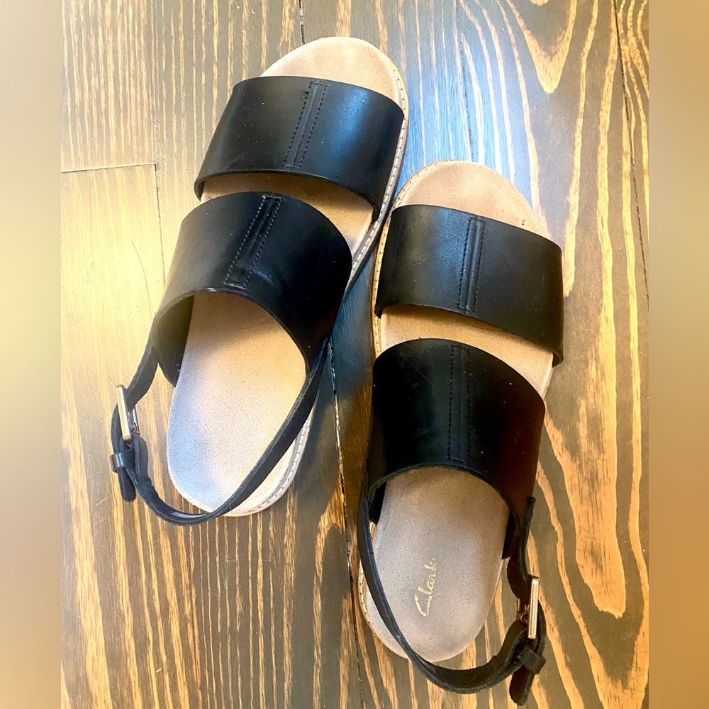 Clarks Black Sandal (Bought in Dublin)